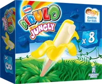 Jungly polo sabor vainilla con plátano para pequeños bocados