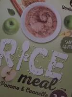Rice meal pomme cannelle