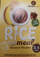 Rice meal banane-chocolat
