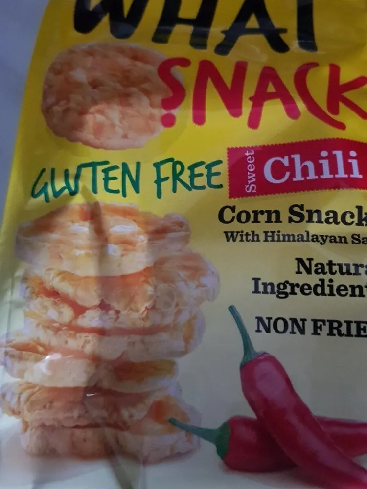 WHAT SNACK corn snack sweat chili