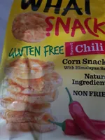 WHAT SNACK corn snack sweat chili