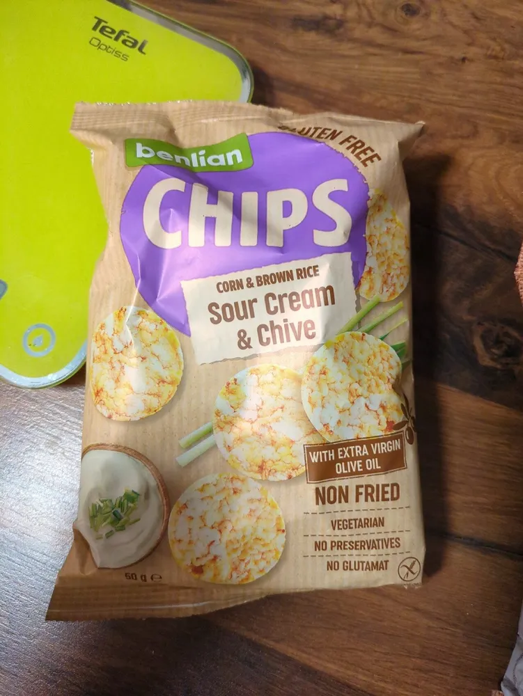 Chips sour cream & chive