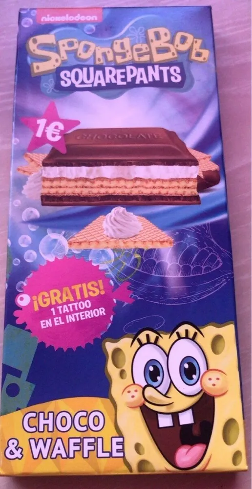 Spongebob choco & waffle