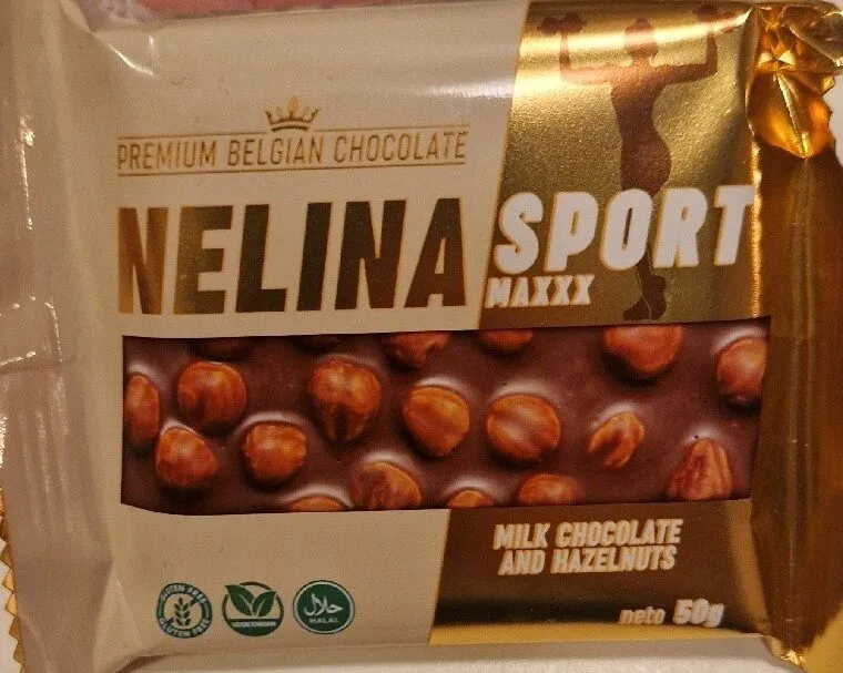 Nelina Sport Maxx Milk Chocolate Hazelnuts
