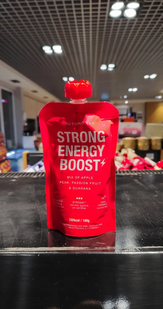 Nutrino Strong Energy Boost