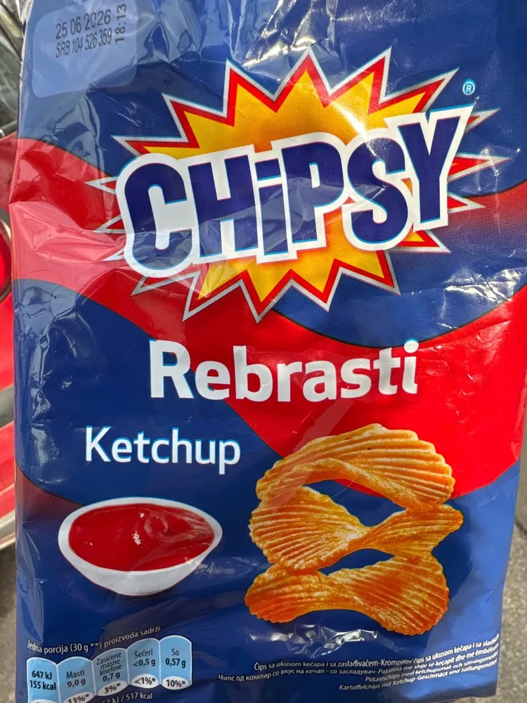 Chipsy Ketchup