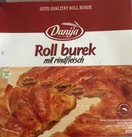 Roll Burek mit rindfleisch