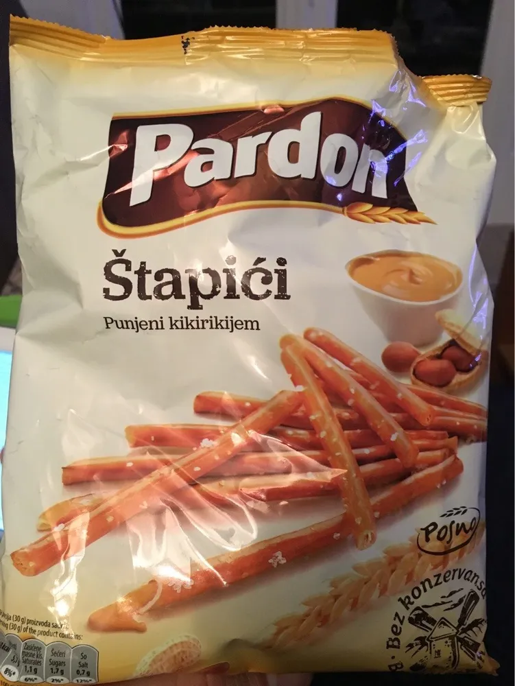 Štapići punjeni kikirikijem