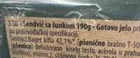 Sendvič Sa Šunkom