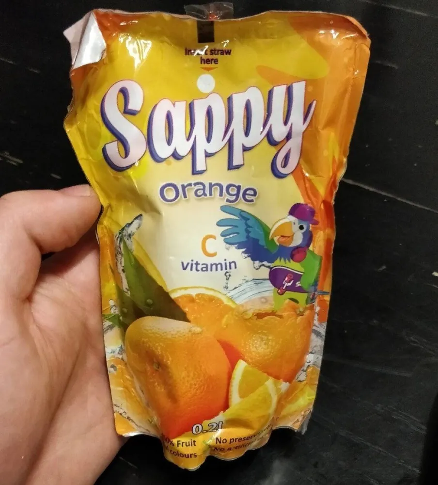 Jus d'orange sappy