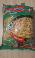 Classic vegetable Flavot. noodle soup
