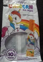 Unicorn ice pops