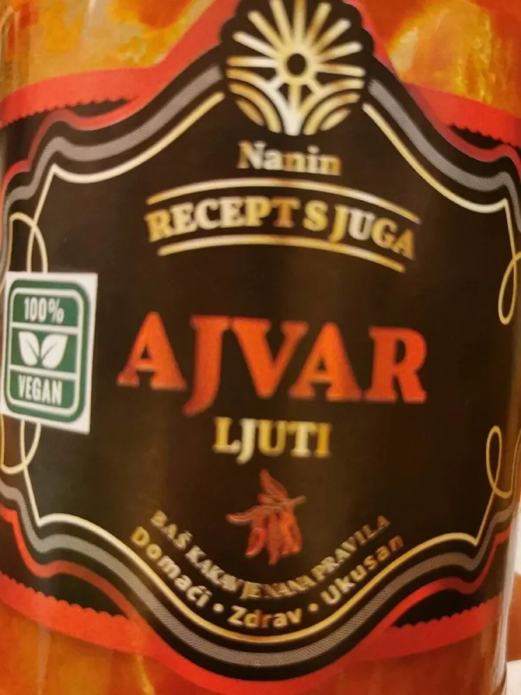 Ajvar ljuti nanin recept s juga