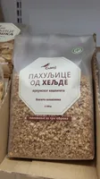 Roasted buckwheat flakes