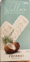 Wallero coconut wafer rolls