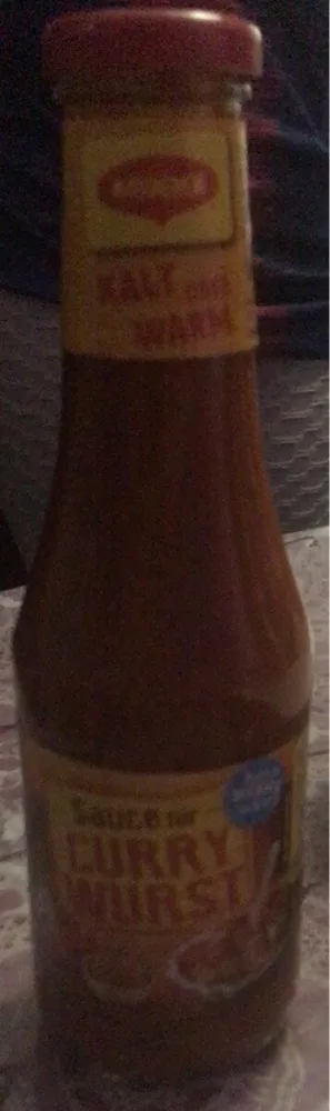 Sauce curry wurst