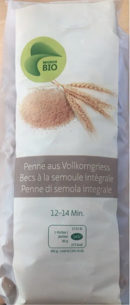 Becs à semoule intégrale