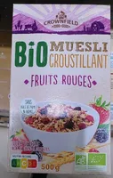 Bio müesli croustillant fruits rouges