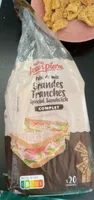 Pain de mie grandes tranches complet