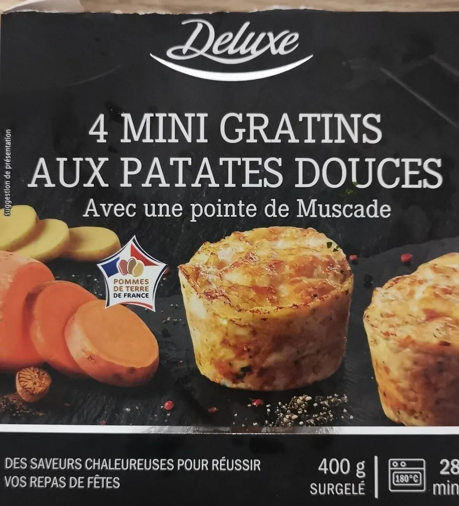 Gratins aux patates douces