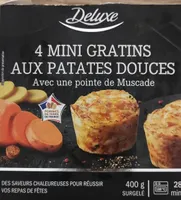 Gratins aux patates douces