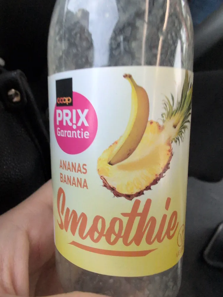 Smoothie ananas banana