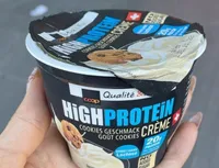 High Protein cookies gesmack goût cookies crème