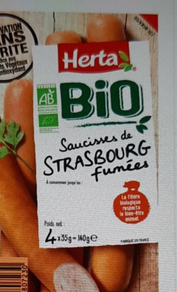 Saucisses de strasbourg