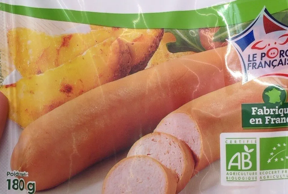 4 saucisses de strasbourg