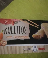 Rollitos con verduras