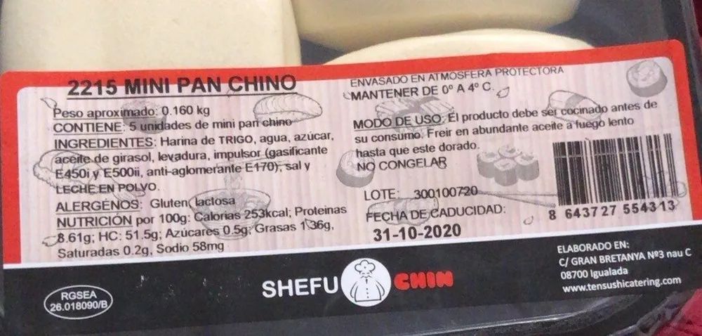 Mini Pan Chino