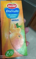 Zumo  naranja sin azúcares añadidos