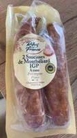 2 saucisses de Montbéliad IGP