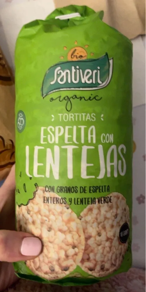Tortitas espelta con lentejas