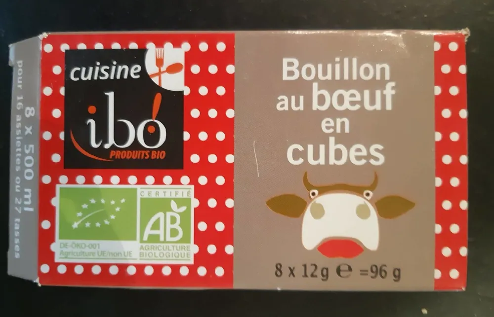 Bouillon de boeuf en cubes