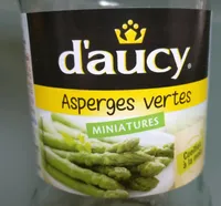 Asperges vertes miniatures