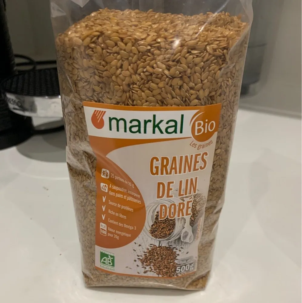 Graine de lin dore