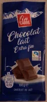 Chocolat lait extra fin