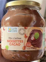 Pâte à tartiner noisettes cacao