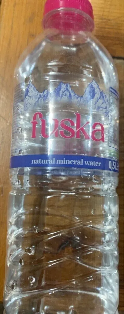 Natural mineral water