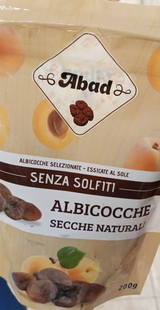 Albicocche secche naturali