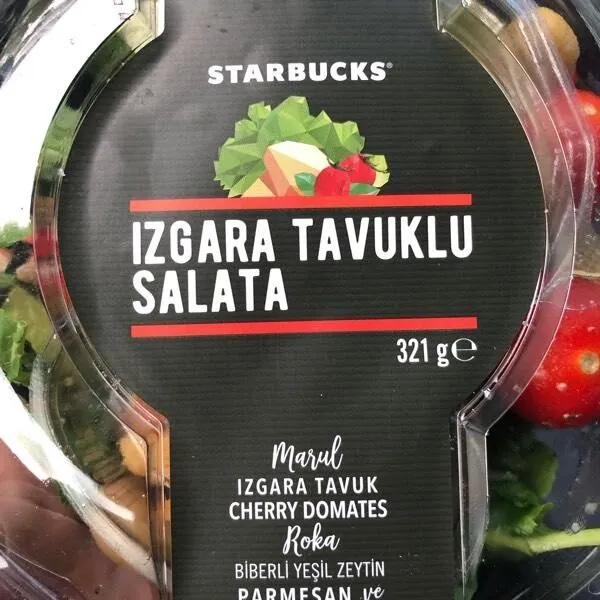 Starbucks Izgara Tavuklu Salata