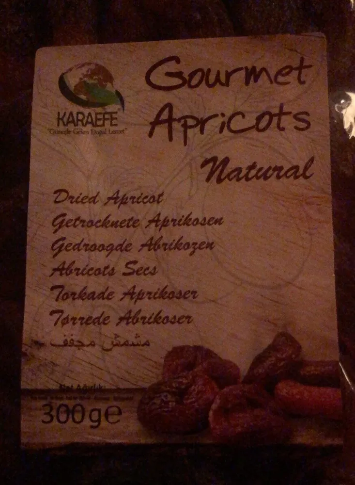 Gourmet apricots