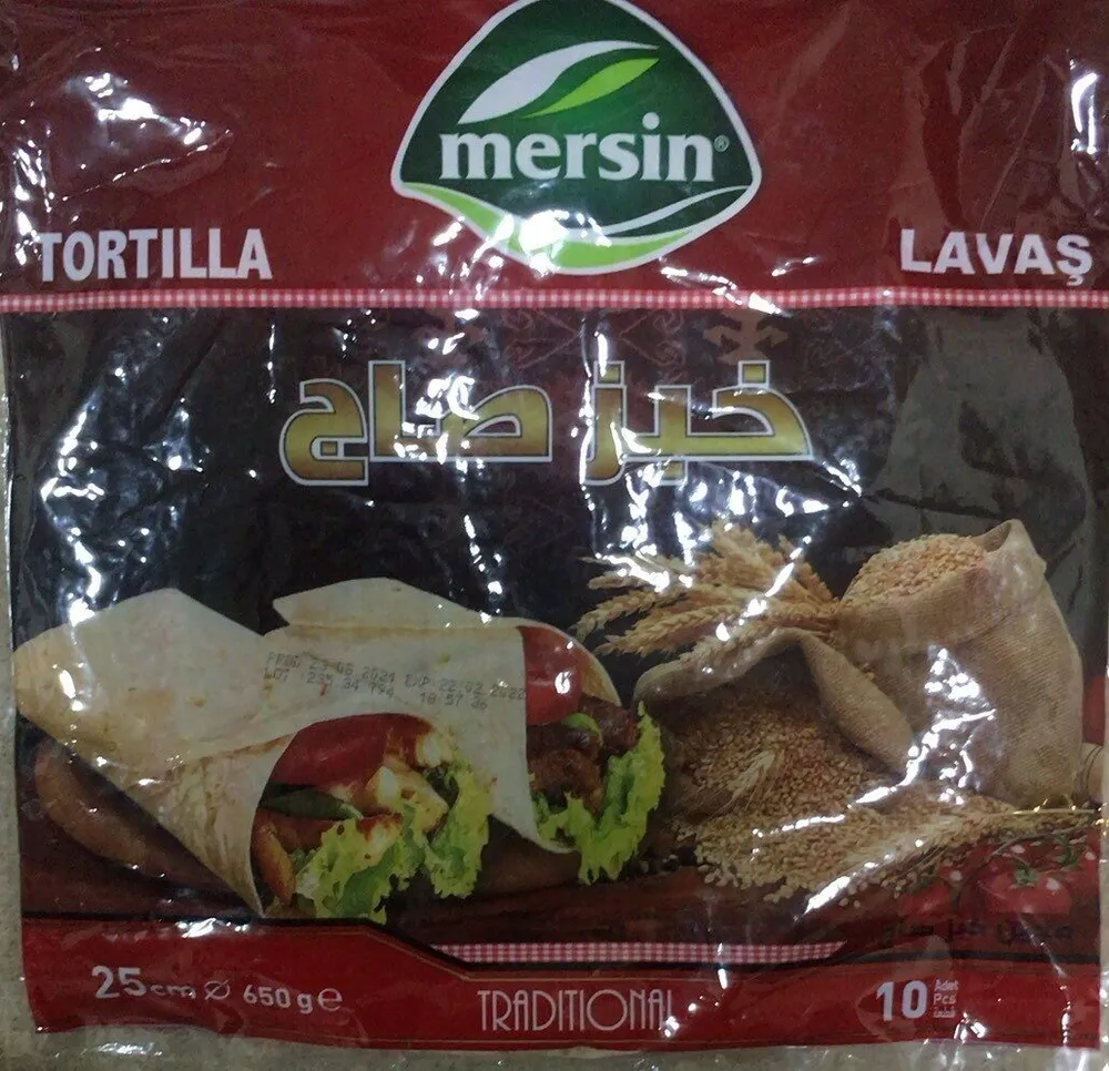 Tortilla lavas traditional