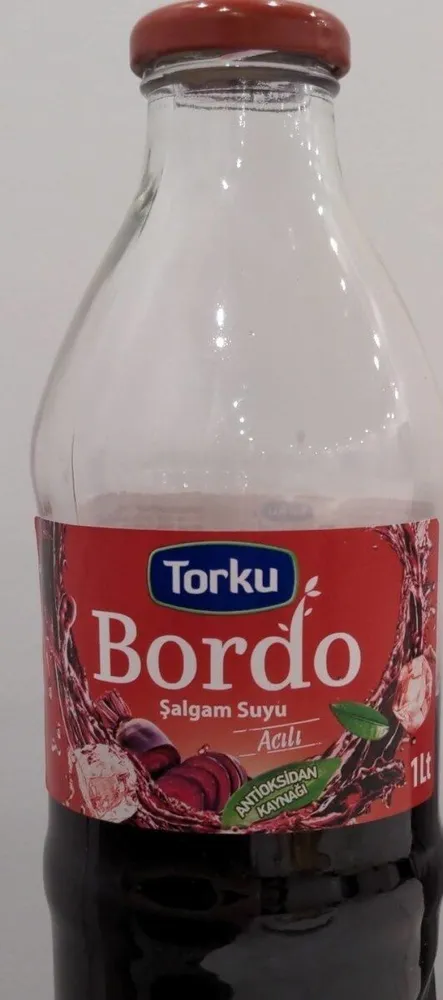 Bordo Şalgam Suyu
