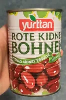 Rote Kidney Bohnen