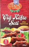 Çiğ köfte seti