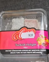 Délice turc du aux fruits mélangés