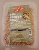 Dubaï çikolatasi kadayifi