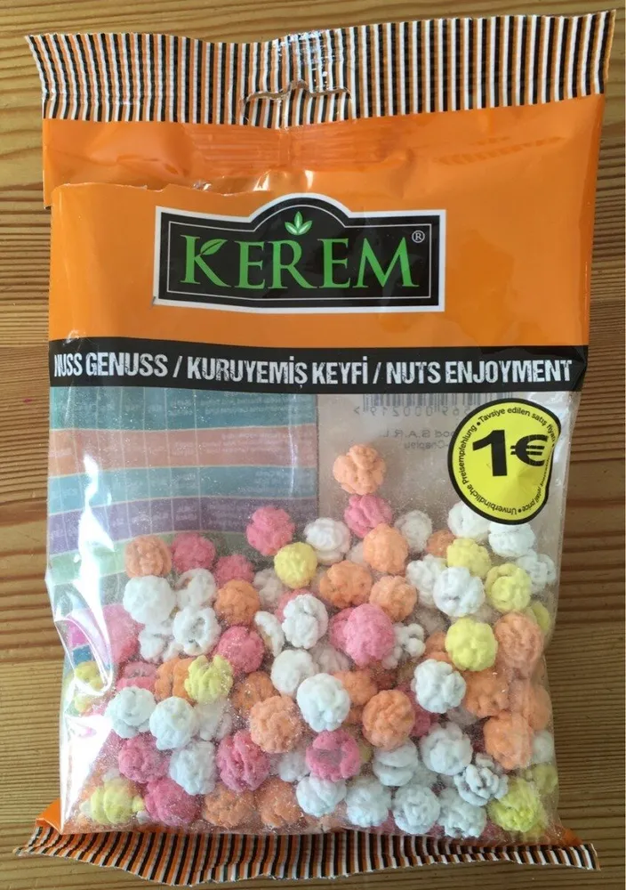 poids chiches sucrés